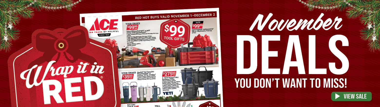 November Red Hot Buys Header